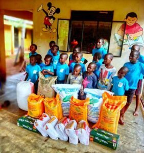 Friida foundation at upendo orphanage