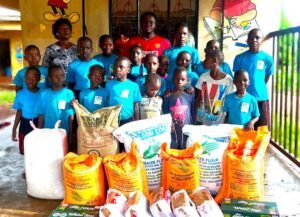 Friida foundation at upendo orphanage